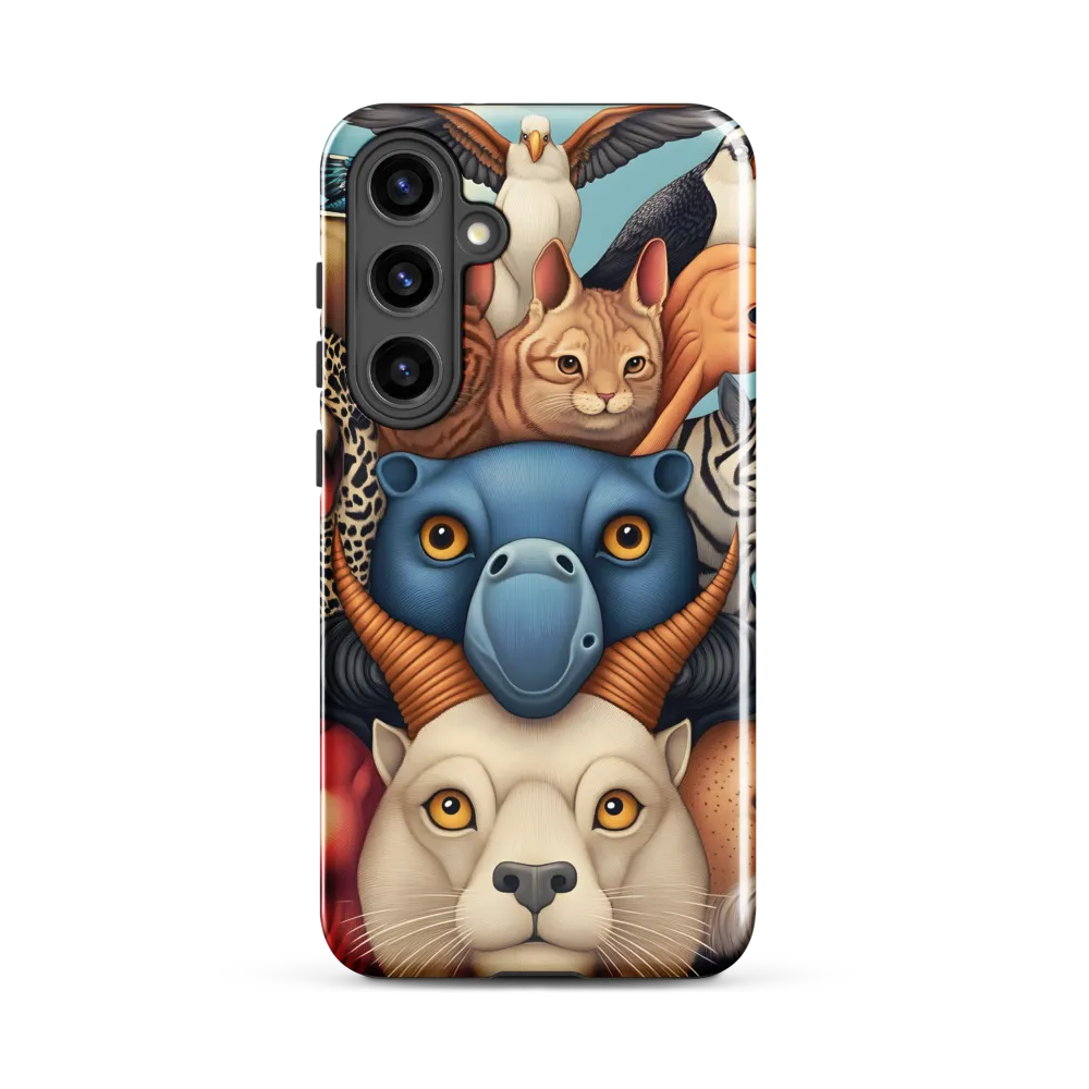 Harmonious Echoes of Wildlife | Phone Case |  S24 Plus | Tough Case | Glossy