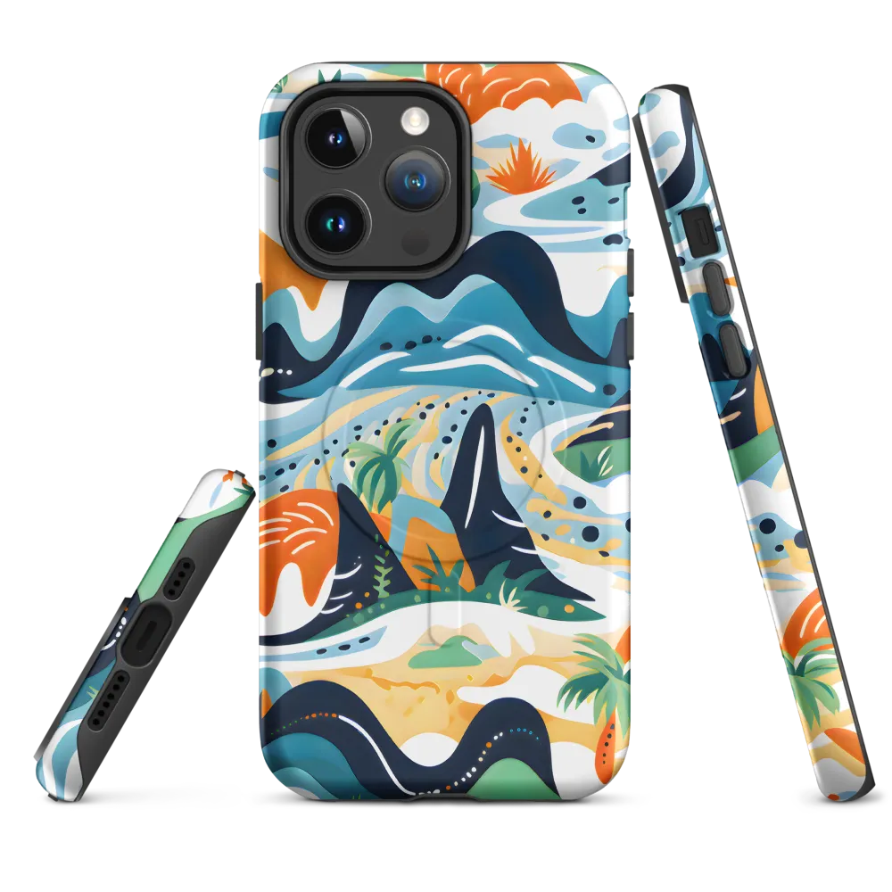 Abstract Tropical Landscape