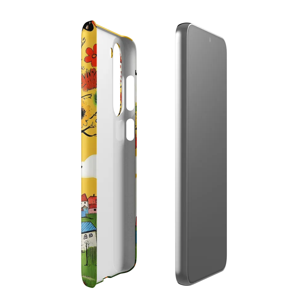 Whimsical Blooms of Life | Phone Case |  S23 Plus | Snap Case | Matte