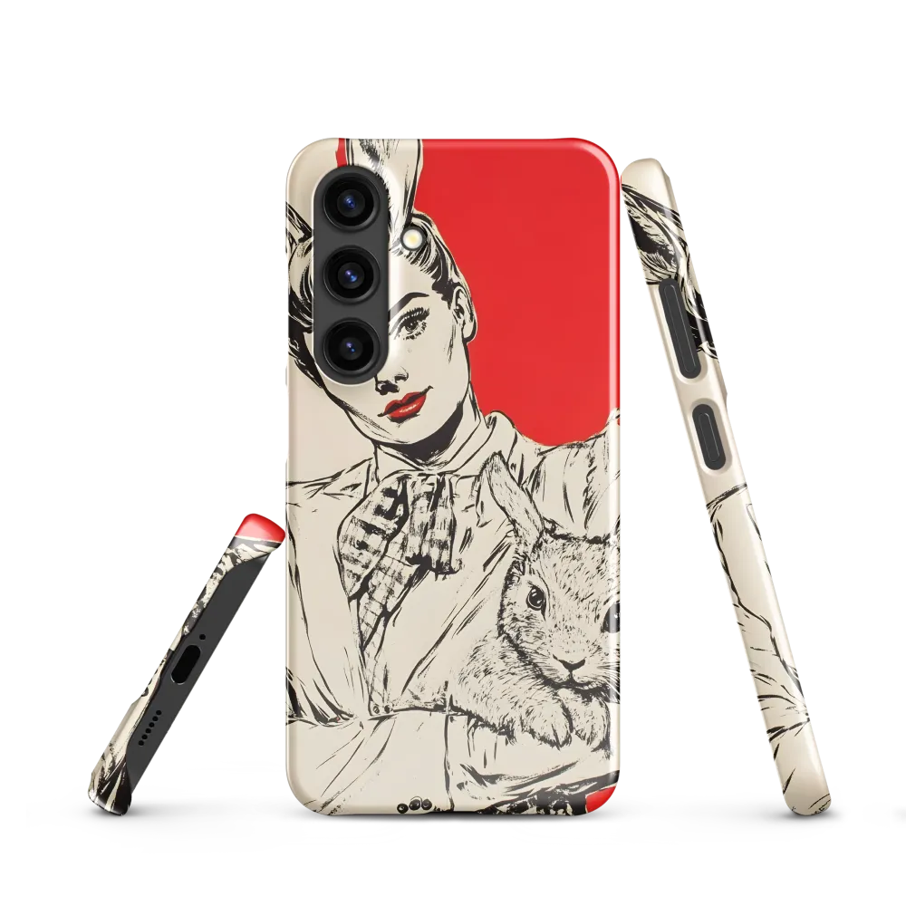 Whimsical Elegance: The Rabbit Lady