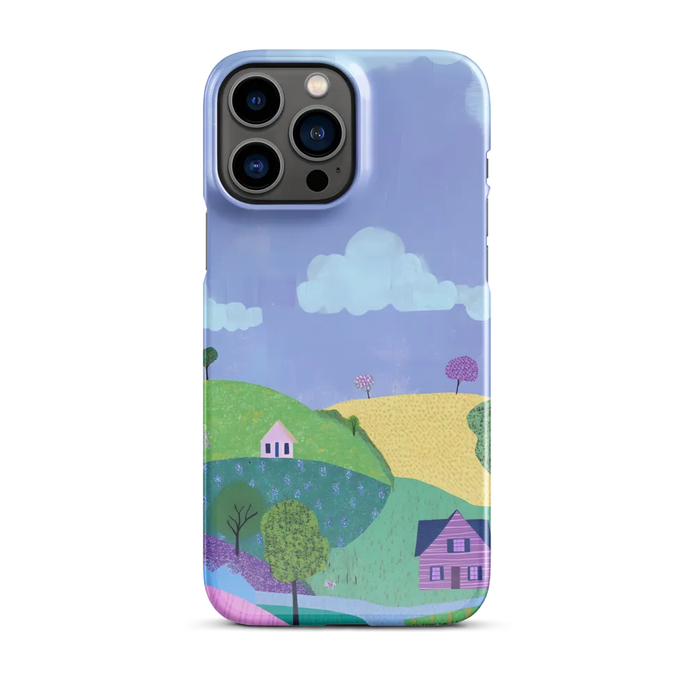Whimsical Hills and Quaint Homes