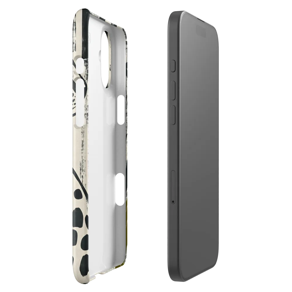 Leopard in Silhouette: A Modern Appeal | Phone Case |  16 Plus | Snap Case | Glossy