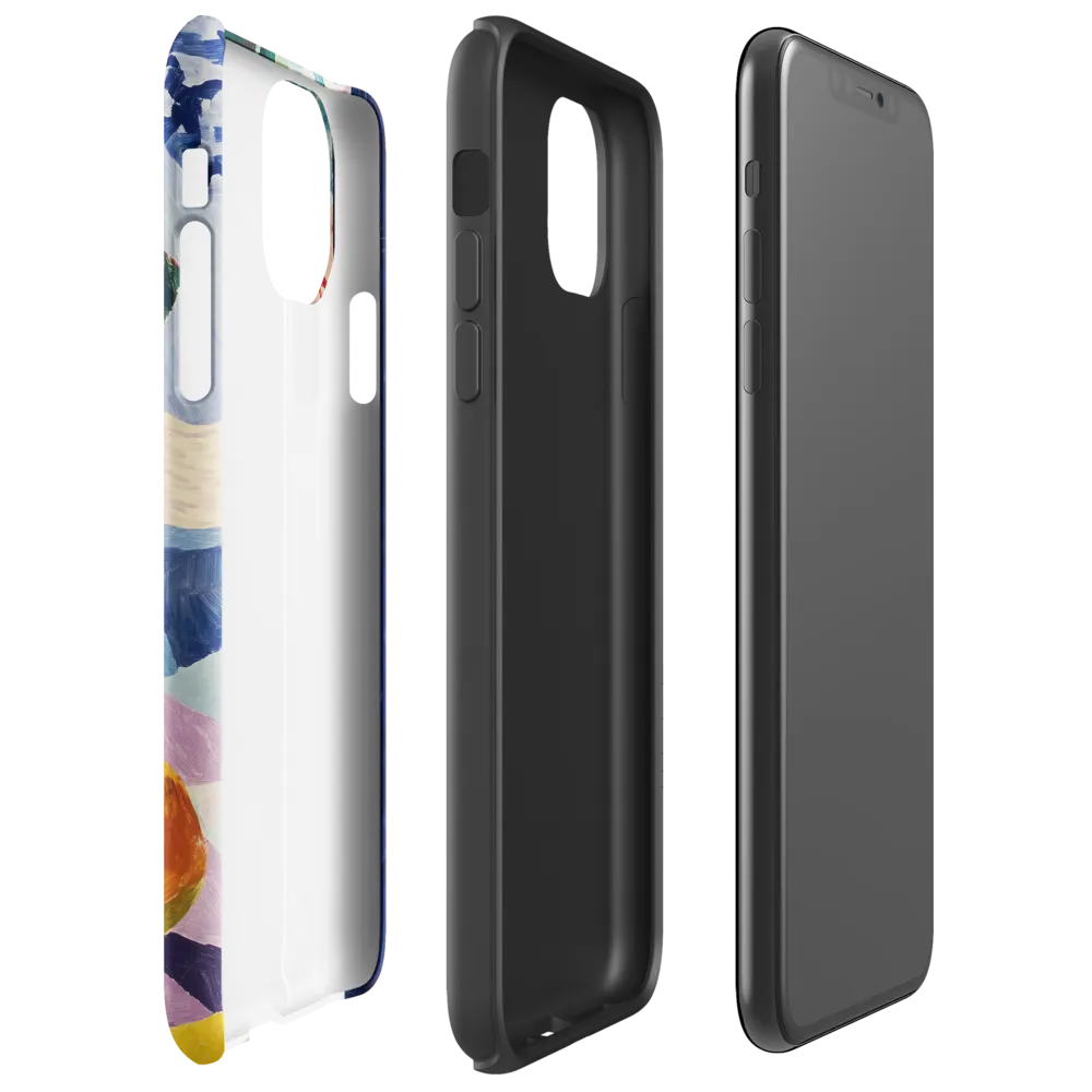 Playful Harmony in Color and Form | Phone Case |  11 Pro Max | Tough Case | Glossy