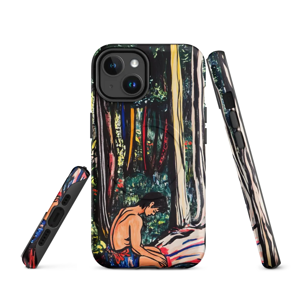 Contemplation in Nature | Phone Case |  14 | MagSafe® Tough Case | Matte