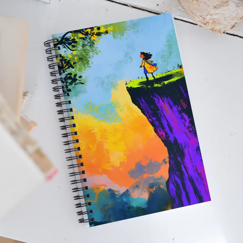 Curiosity at the Edge | Spiral Notebook