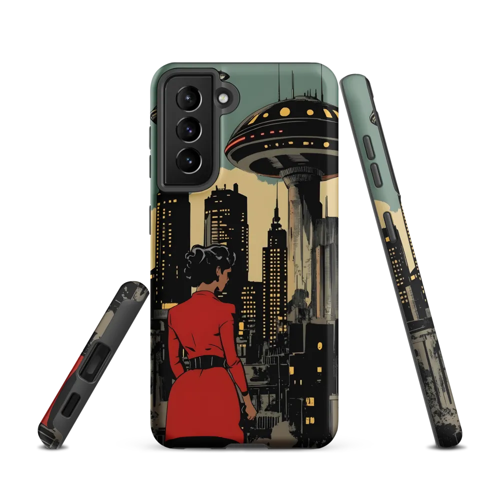 Envisioning Tomorrow: A Retro Futuristic Landscape
