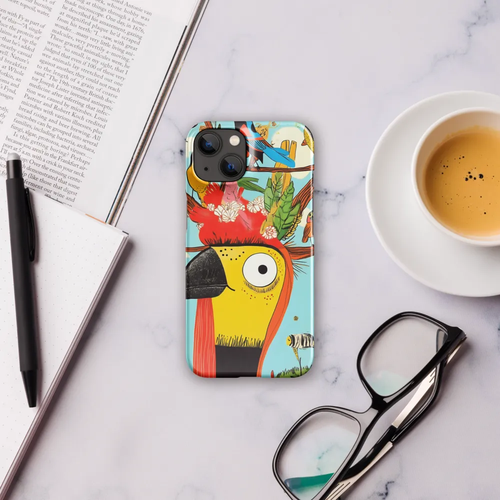 Toucan with Floral Crown