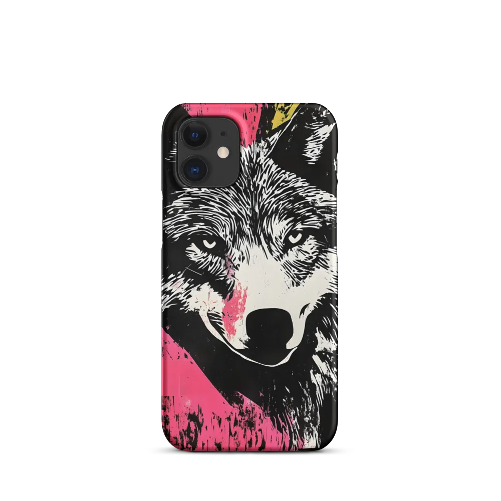 Intense Gaze of the Wolf