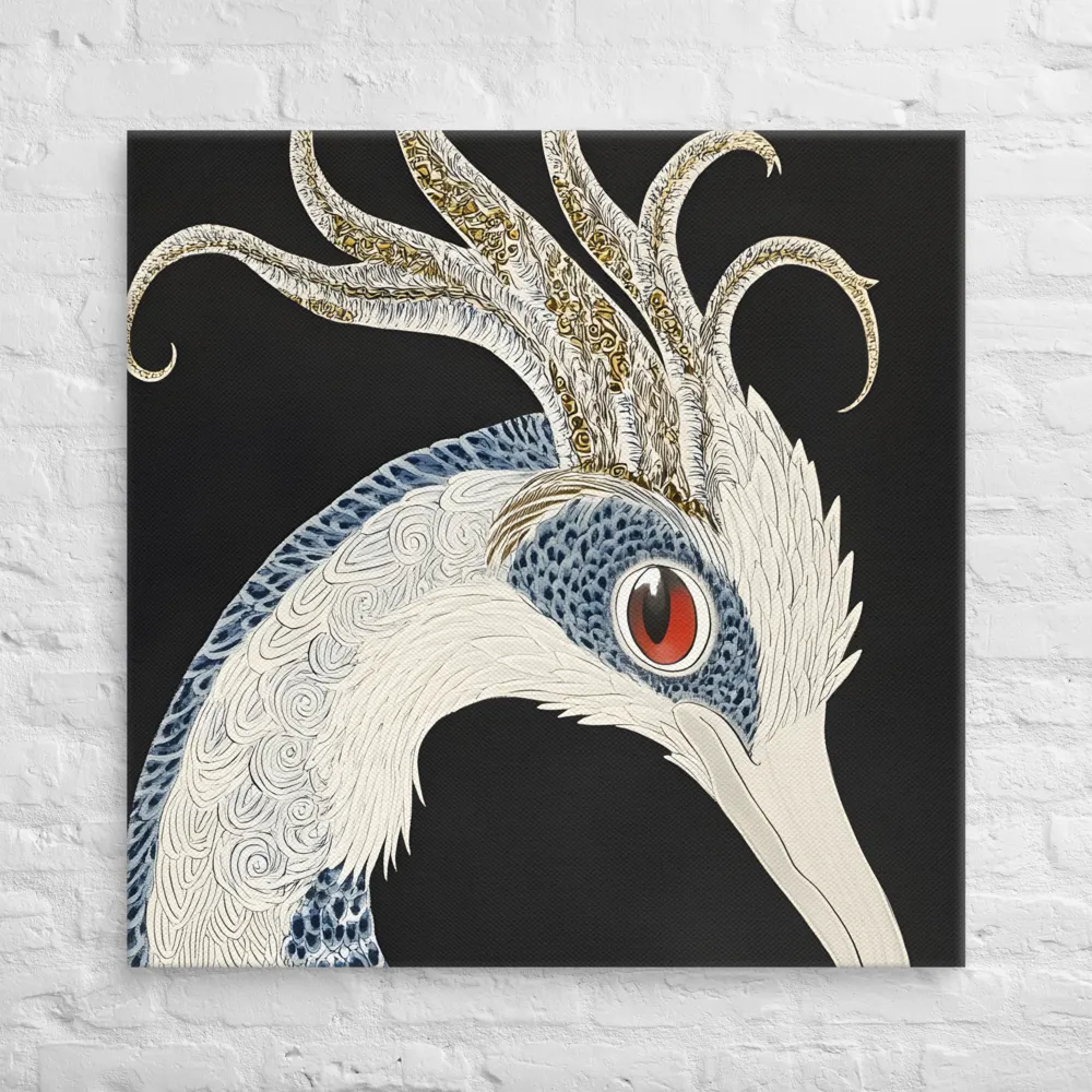 Elegance of the Majestic Peacock | Canvas | 36″×36″
