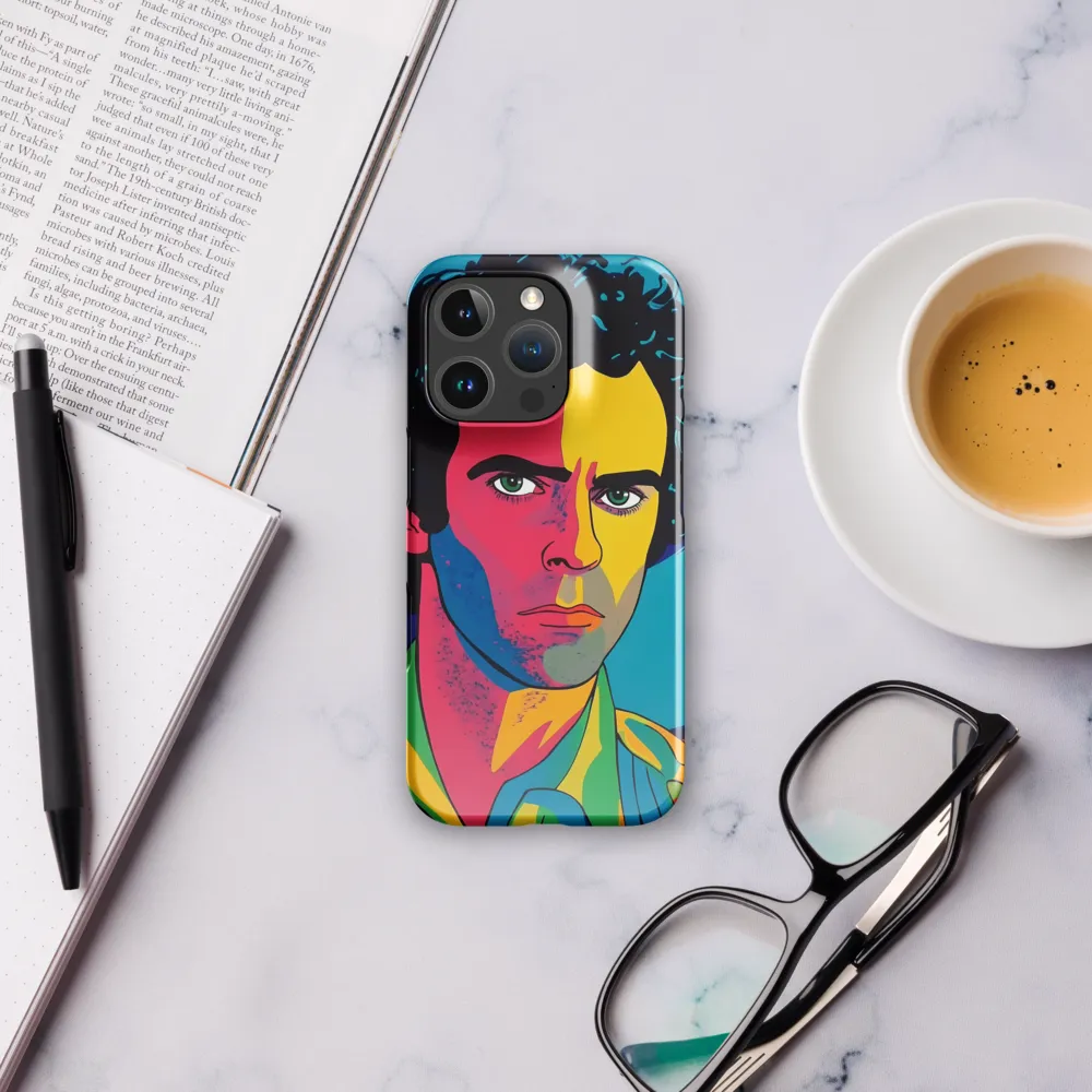 Electric Visage: A Portrait of Vibrance