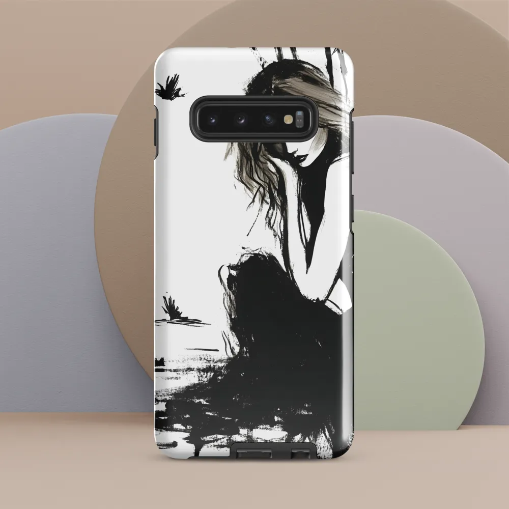 Reflections of Solitude | Phone Case |  S10 Plus | Tough Case | Glossy