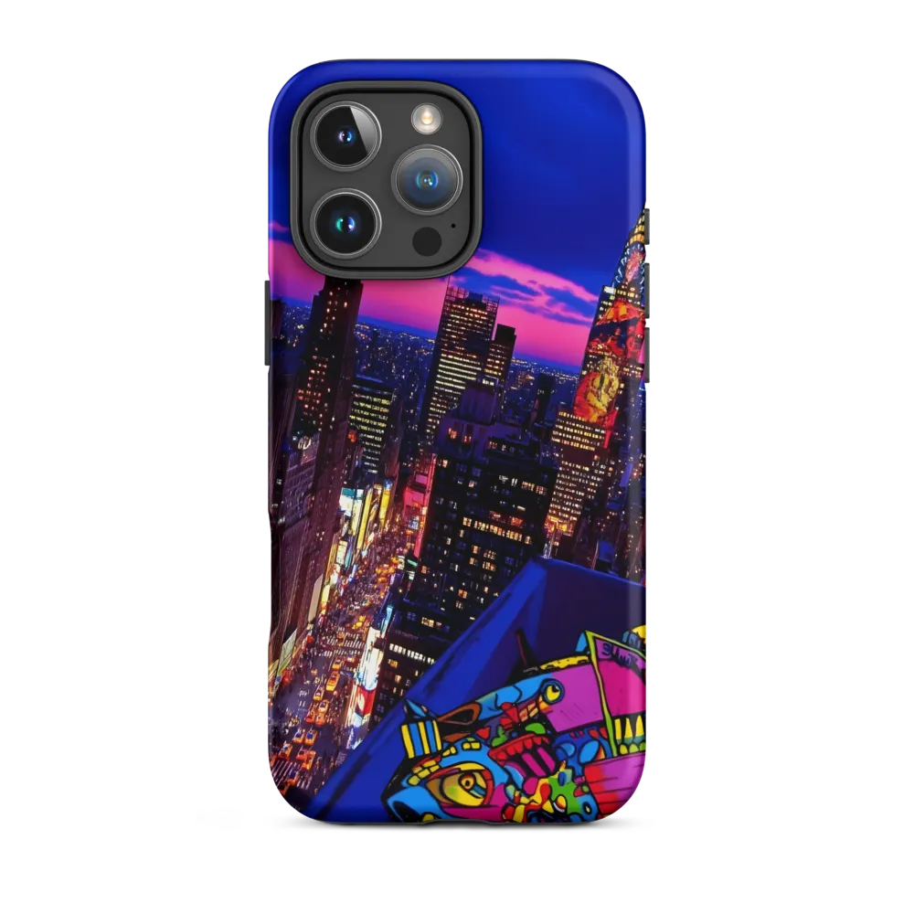 Neon Twilight: A City in Vibrance