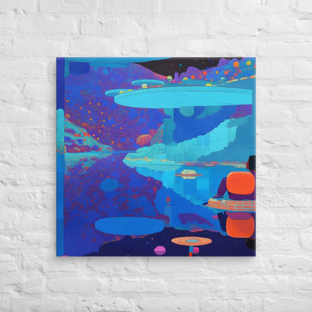 Reflections of Serenity | Canvas | 30″×30″