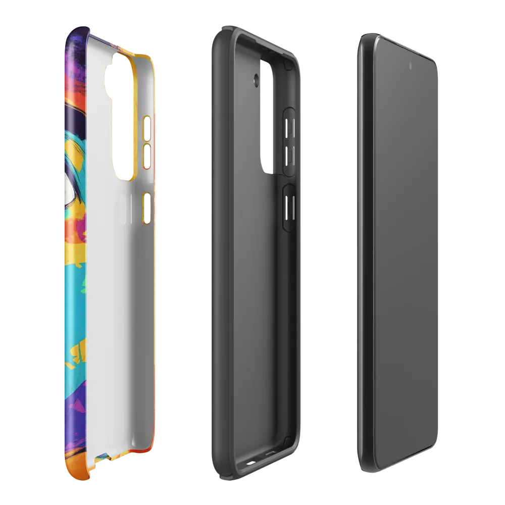 Whispers of Curiosity | Phone Case |  S21 Plus | Tough Case | Glossy
