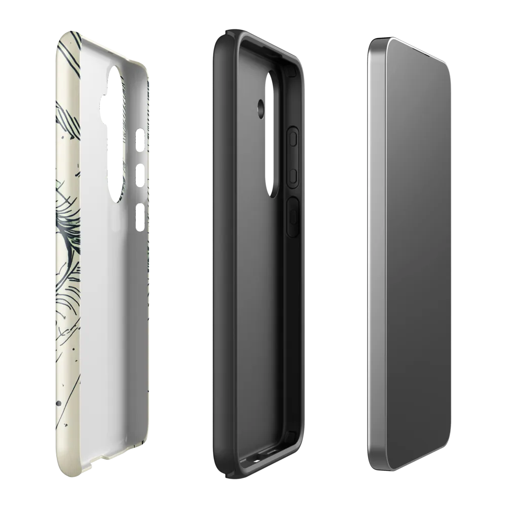 Observant Gaze | Phone Case |  S24 Plus | Tough Case | Glossy