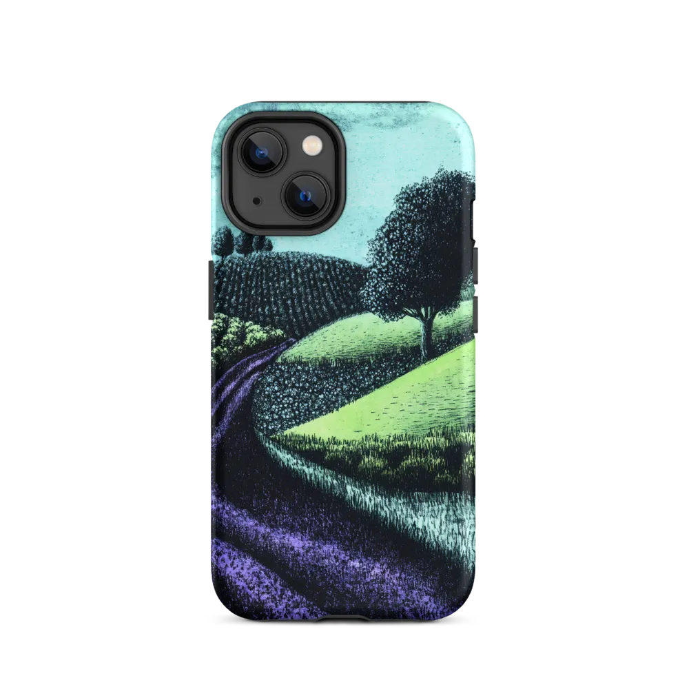 Winding Serenity: A Modern Landscape