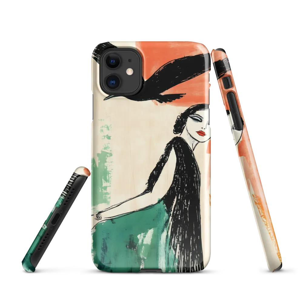 Elegance in Flight | Phone Case |  11 | Snap Case | Glossy