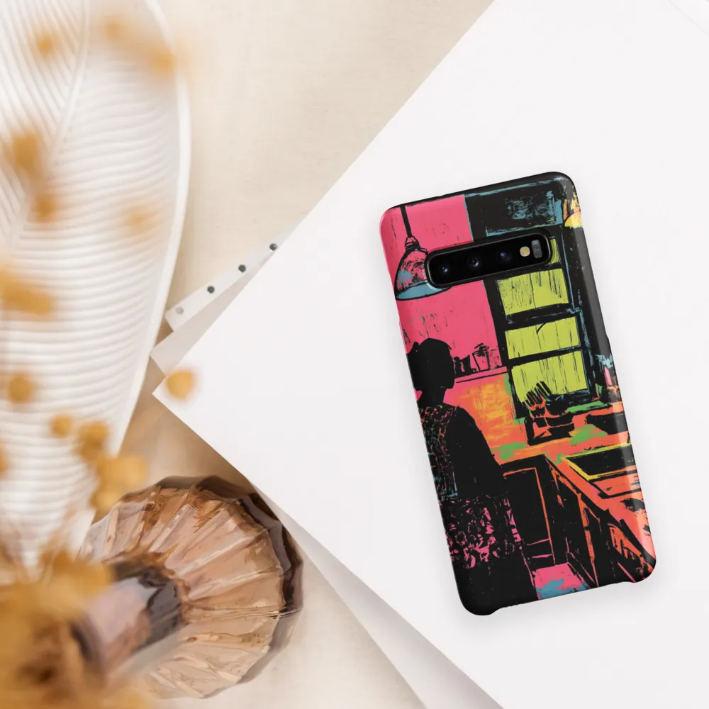 Echoes of Domestic Life | Phone Case |  S10 | Snap Case | Matte