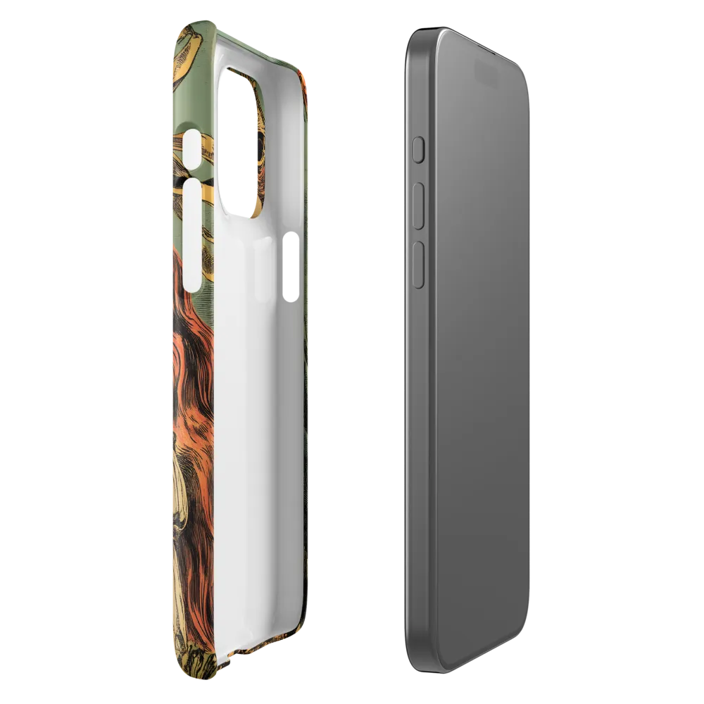 Elegance Beneath the Waves | Phone Case |  15 Pro Max | Snap Case | Glossy
