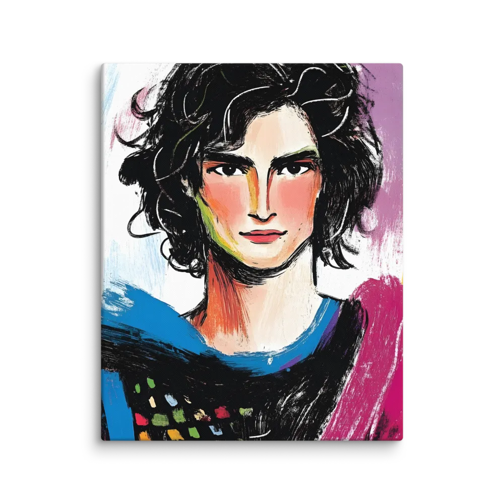 Vibrant Portrait of Youth