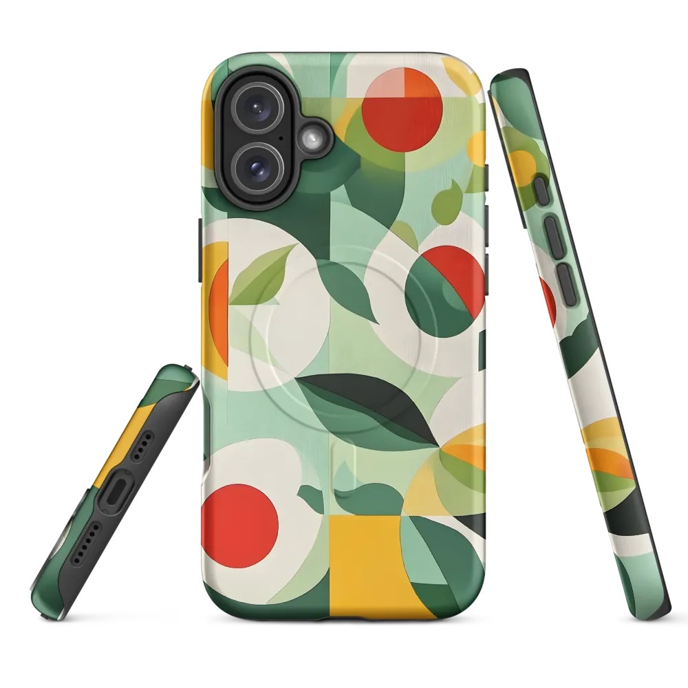Harmony in Shapes: A Playful Abstract Design