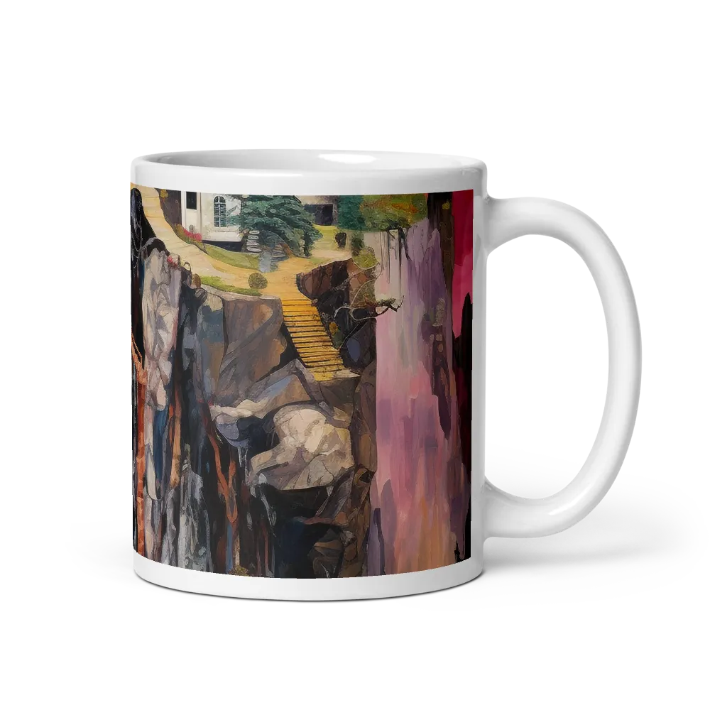 Dreamscape of Structures | Mug with White inside | 11 oz