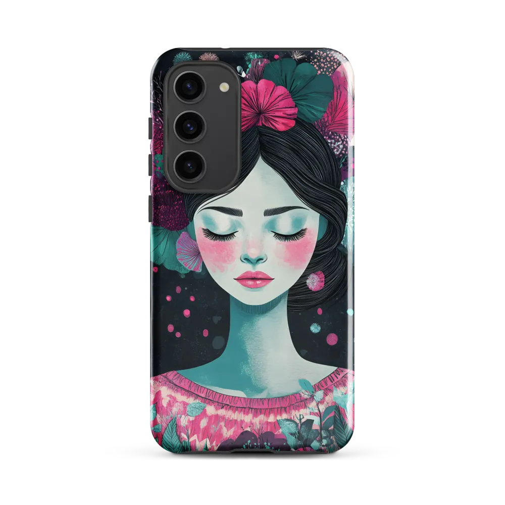 Embrace of Floral Serenity