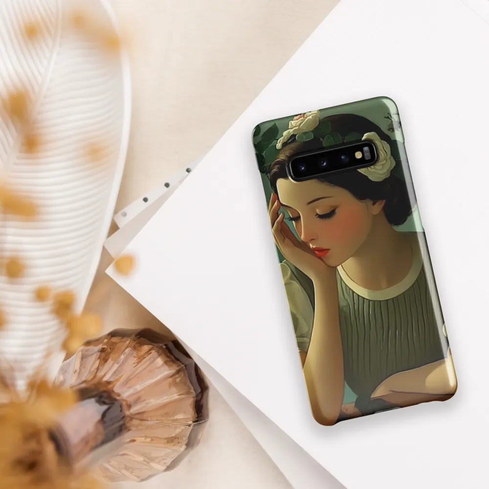 Whispers of Serenity | Phone Case |  S10 Plus | Snap Case | Glossy