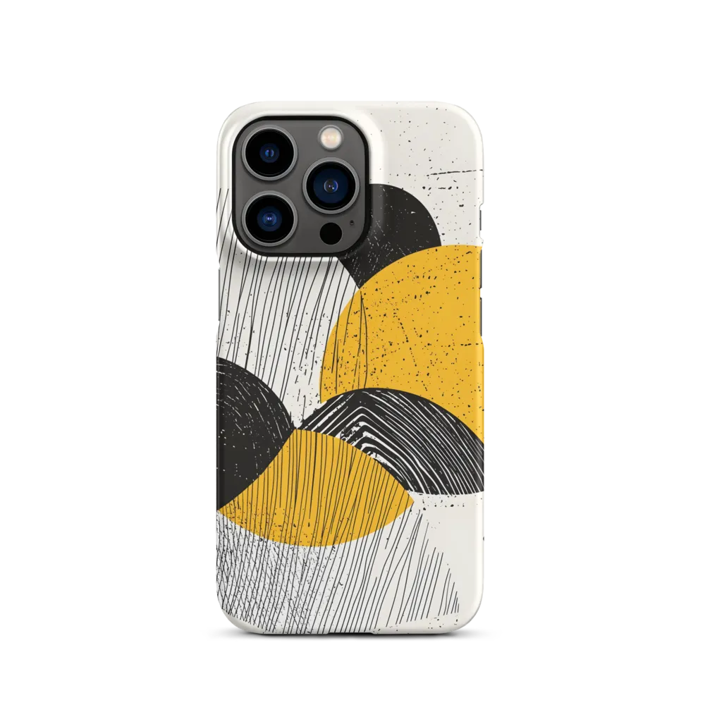 Dynamic Harmony in Black and Yellow