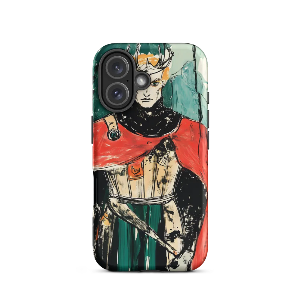 The Stoic Sovereign | Phone Case |  16 | Tough Case | Matte