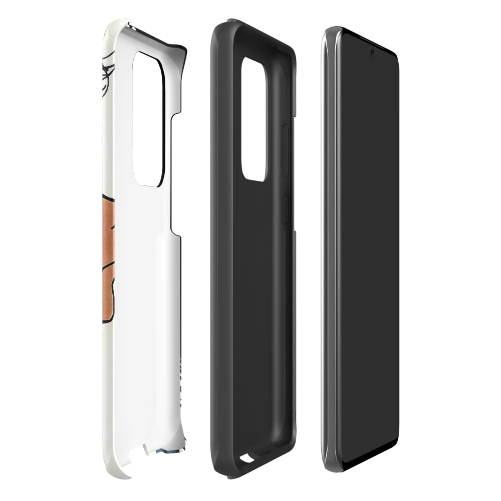 Whispers of Contemplation | Phone Case |  S20 Ultra | Tough Case | Matte
