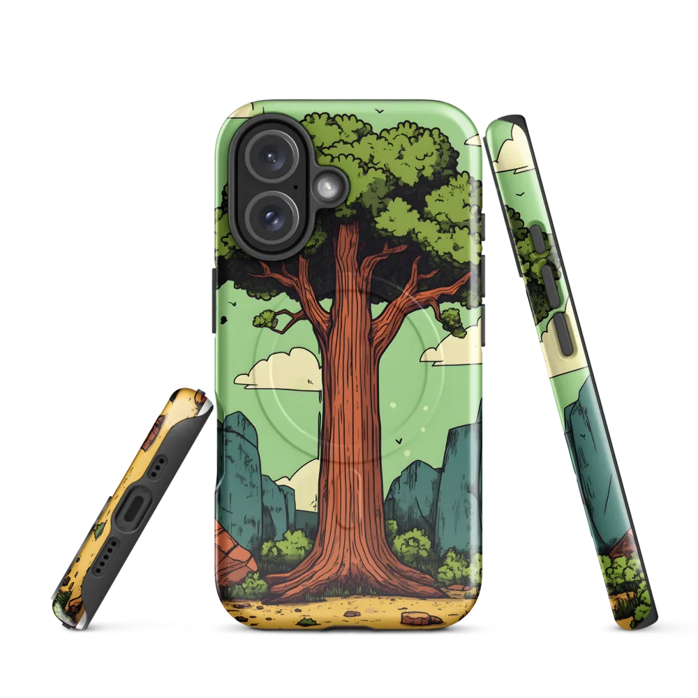 The Majestic Guardian | Phone Case |  16 | MagSafe® Tough Case | Glossy