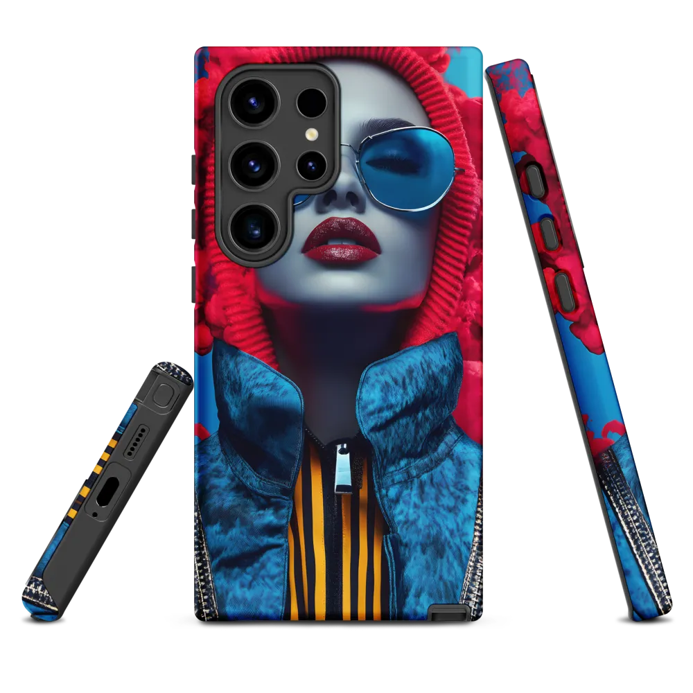Bold Elegance in Digital Fashion