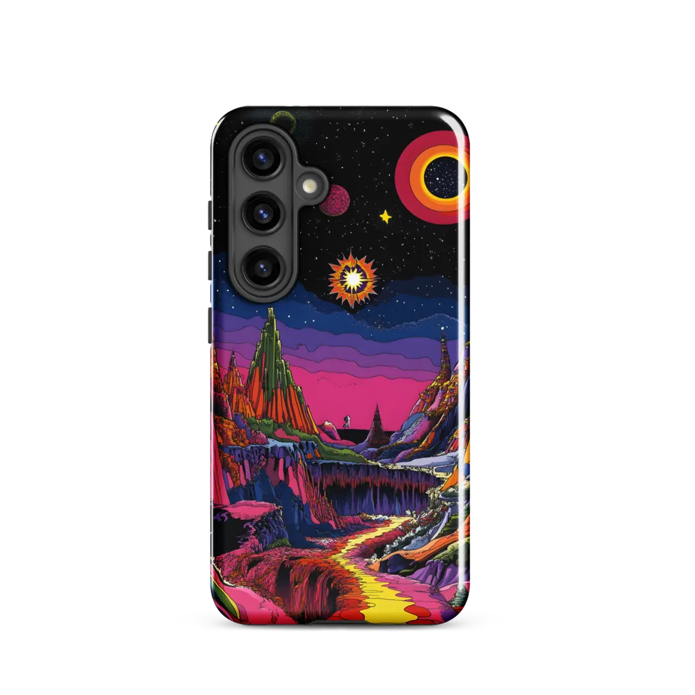 Galactic Wonders: A Journey Through an Alien Landscape