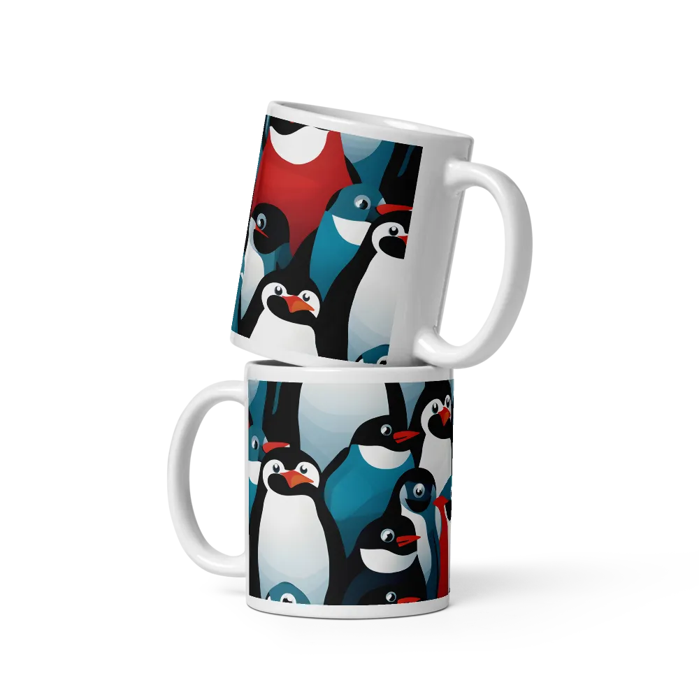 Penguin Parade | Mugs | Multiple Sizes & Colors