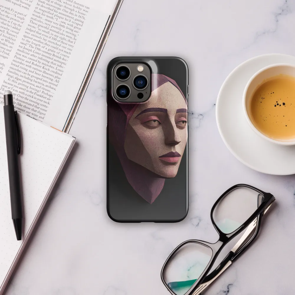 Geometric Elegance: A Contemporary Portrait