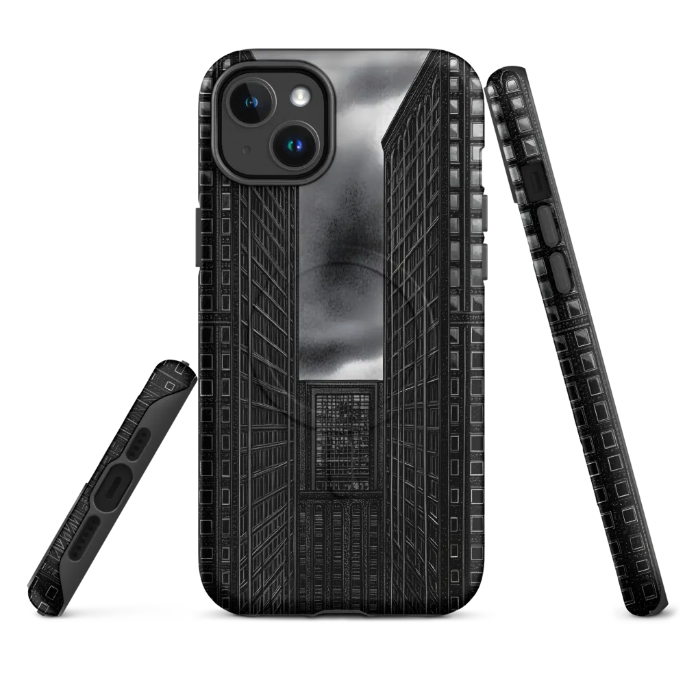 Between Towers: An Urban Reflection | Phone Case |  14 Plus | MagSafe® Tough Case | Matte