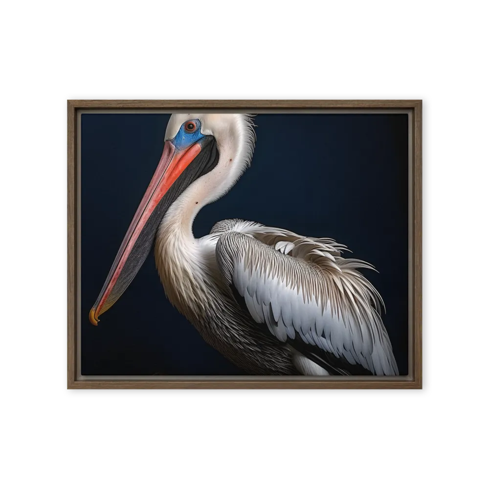 Majestic Pelican Portrait