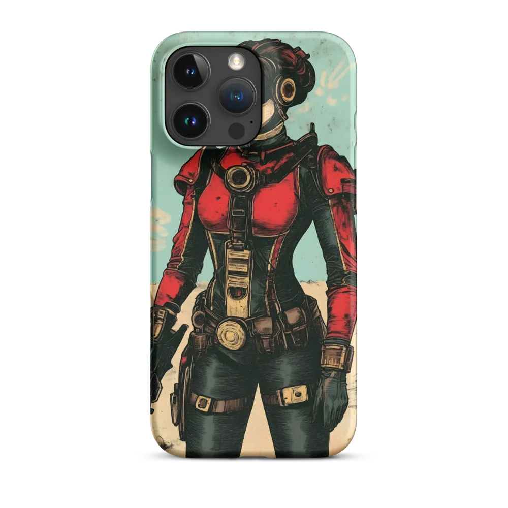 Futuristic Explorer: A Steampunk Adventure | Phone Case |  16 Pro Max | Snap Case | Matte