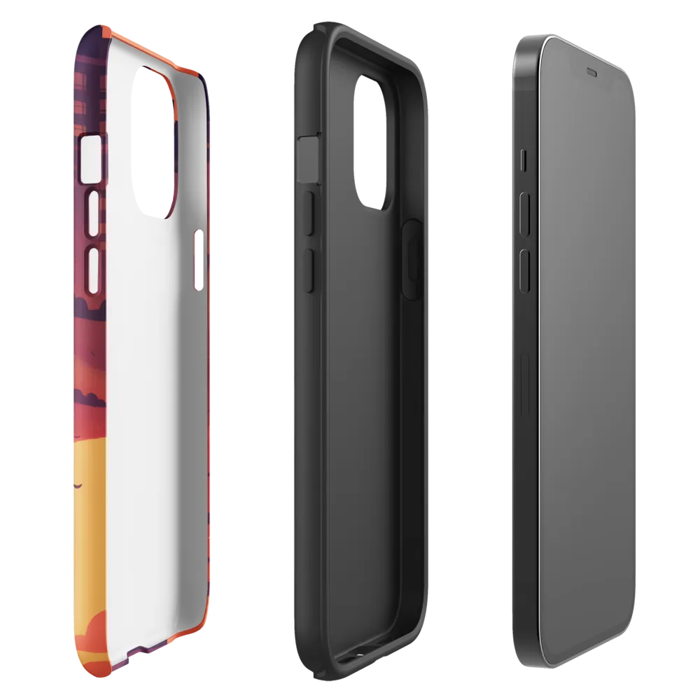 Urban Dusk: A Symphony of Cityscapes | Phone Case |  12 Pro Max | Tough Case | Glossy