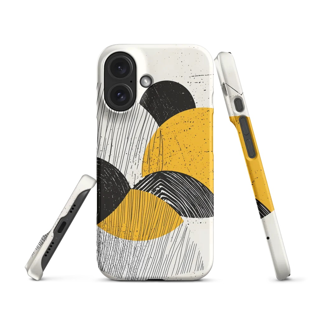 Dynamic Harmony in Black and Yellow