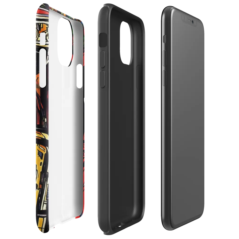 The Dance of Humanity and Technology | Phone Case |  11 Pro Max | Tough Case | Glossy