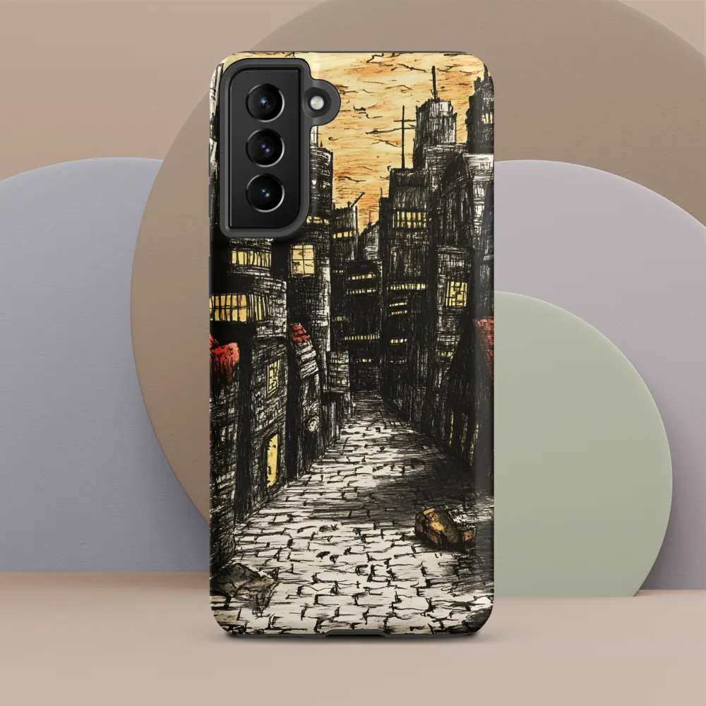 Urban Twilight: A Desolate Cityscape