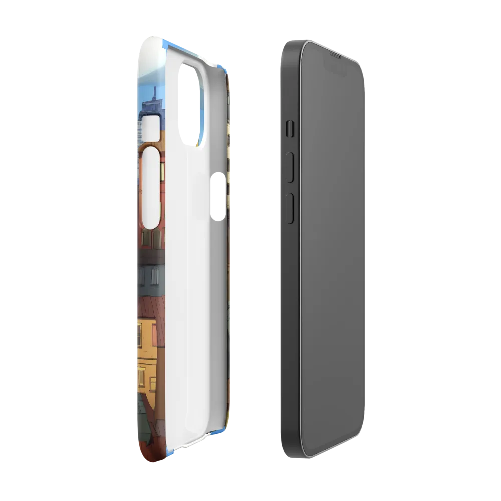 Urban Symphony: A Colorful Cityscape | Phone Case |  13 | Snap Case | Glossy