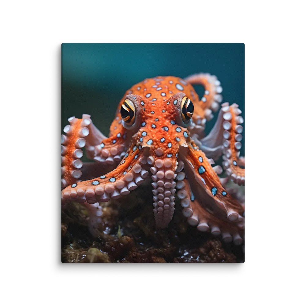 Curiosity of the Deep: The Orange Octopus