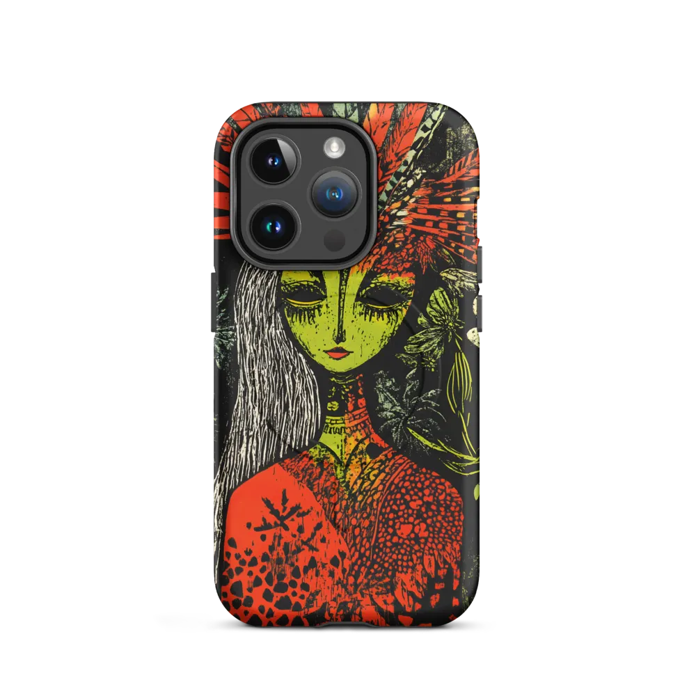 Mystical Flora: A Surreal Portrait