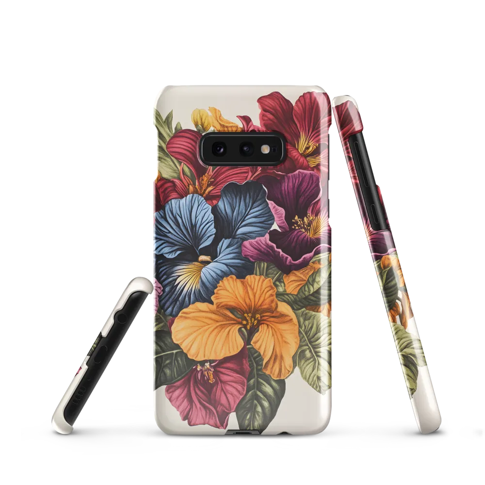 Floral Symphony in Color | Phone Case |  S10e | Snap Case | Glossy