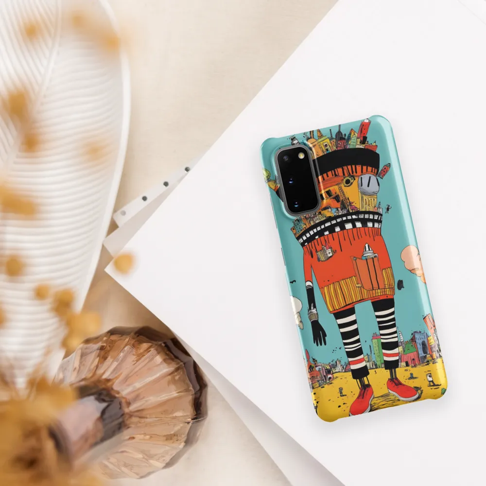 Urban Fantasia: A Whimsical Encounter | Phone Case |  S20 | Snap Case | Matte