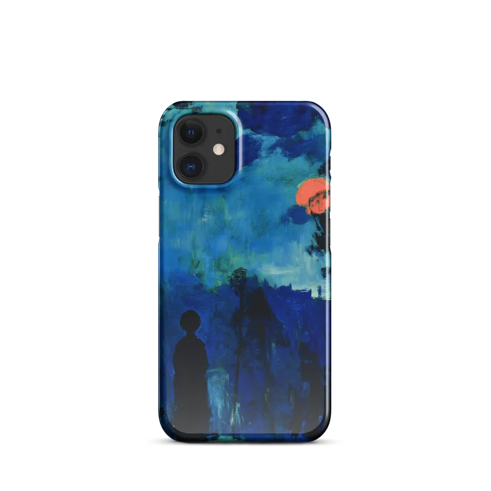 Solitude in Blue | Phone Case |  12 Mini | Snap Case | Glossy