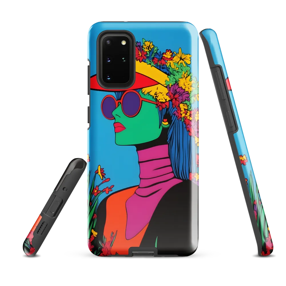 Botanical Elegance | Phone Case |  S20 Plus | Tough Case | Glossy